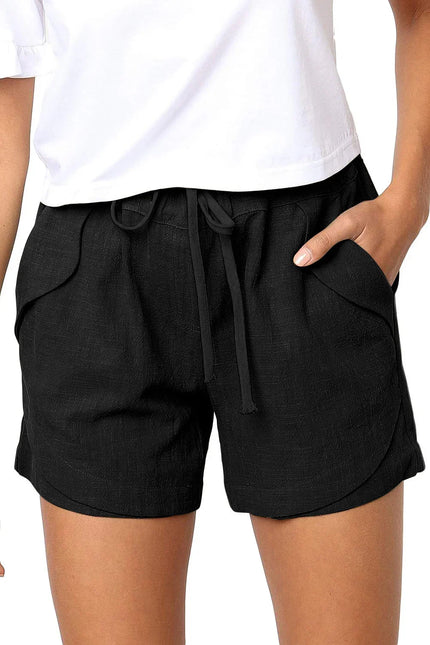 Women's High Waist Loose Fit Shorts