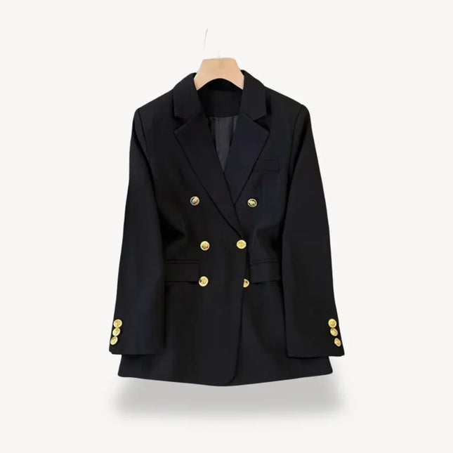 Women's Double-Breasted Blazer Classic Style