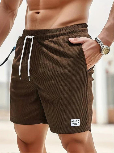 Men's Casual Shorts Elastic Waist Drawstring