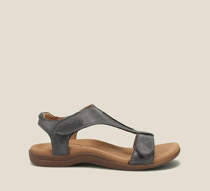 Women's Adjustable Leather Orthopedic Sandals with Arch Support