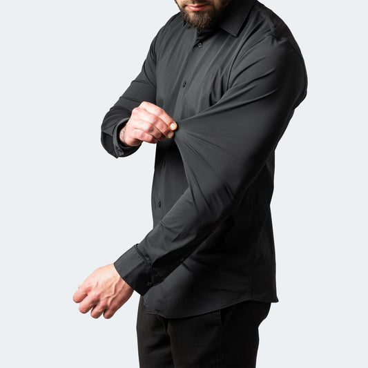 Men's Stretch Shirt Wrinkle-Free Breathable