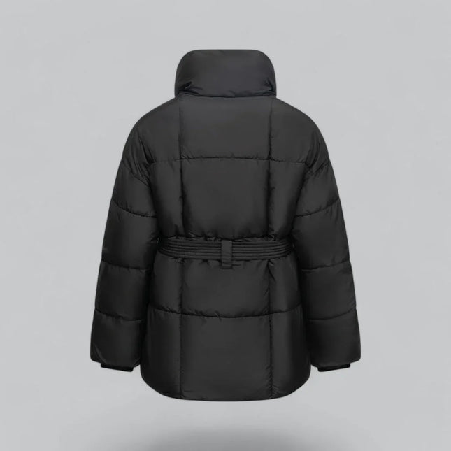 Women's Winter Jacket Belted Style