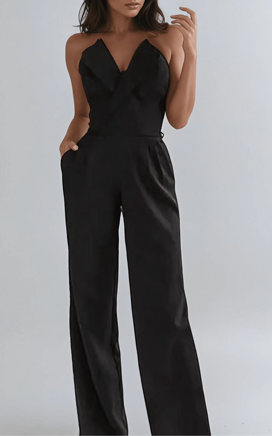 Women's Elegant Jumpsuit for Office and Business Wear