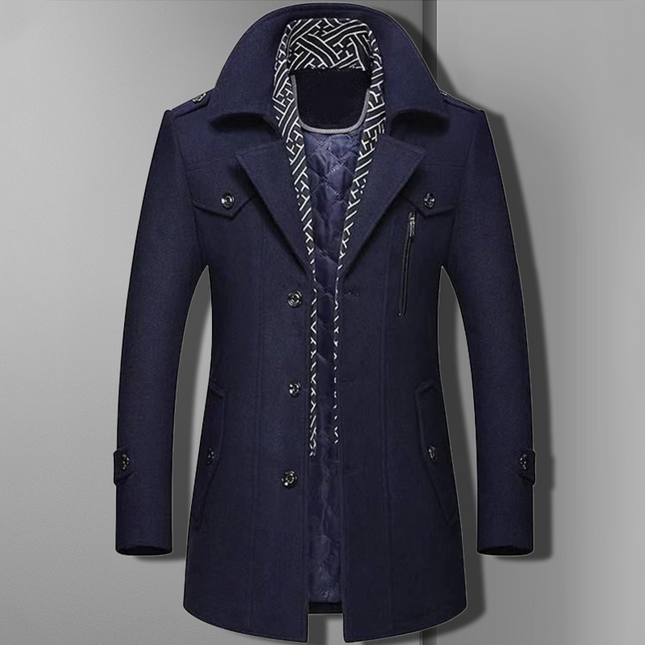Men's Shawl Collar Coat Stylish