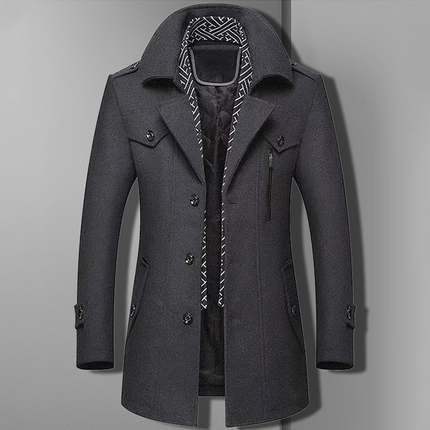 Men's Shawl Collar Coat Stylish