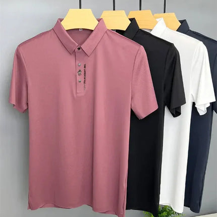Men's Polo Shirt Wrinkle-Free