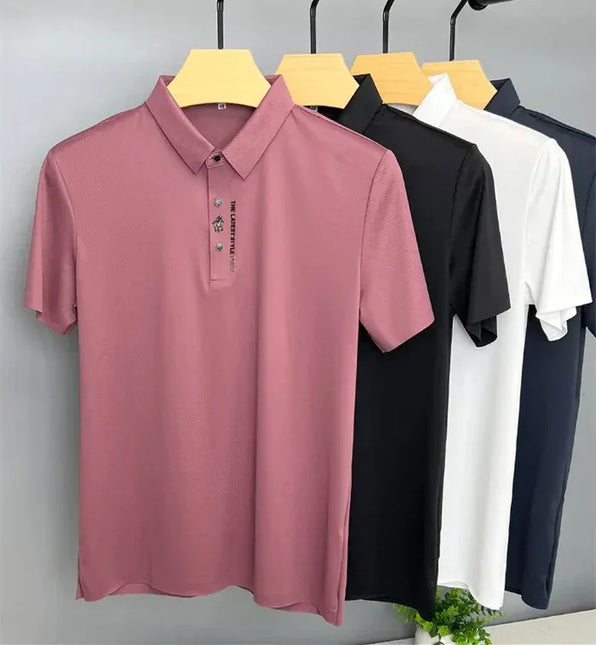 Men's Polo Shirt Wrinkle-Free