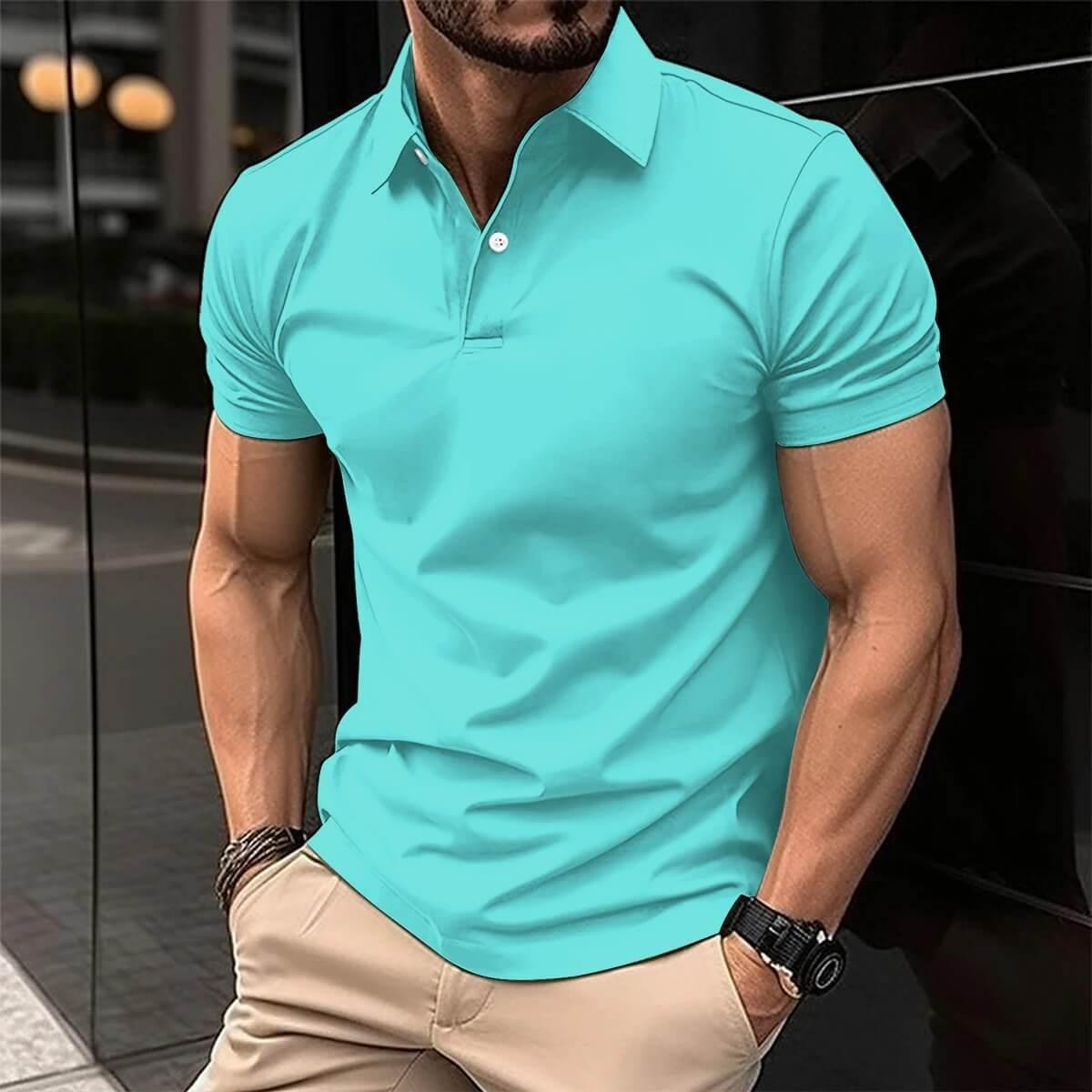 Men's Sporty Polo Shirt