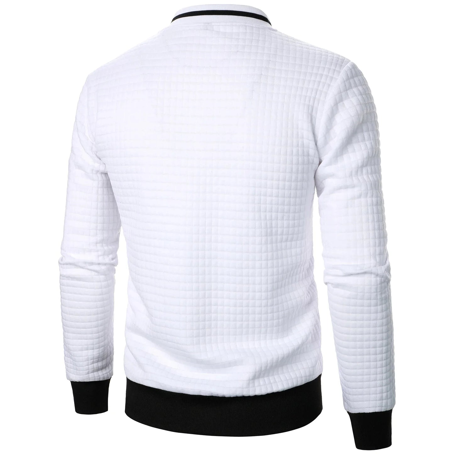 Men's Zip-Up Cotton Cardigan