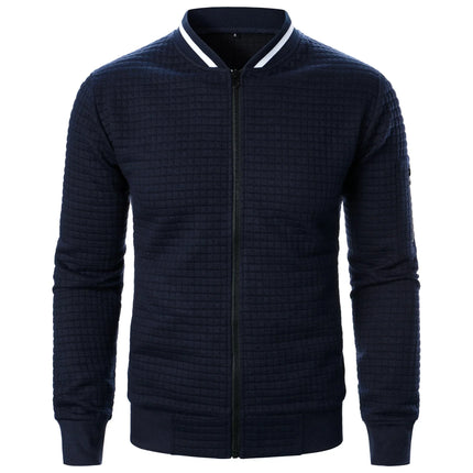 Men's Zip-Up Cotton Cardigan