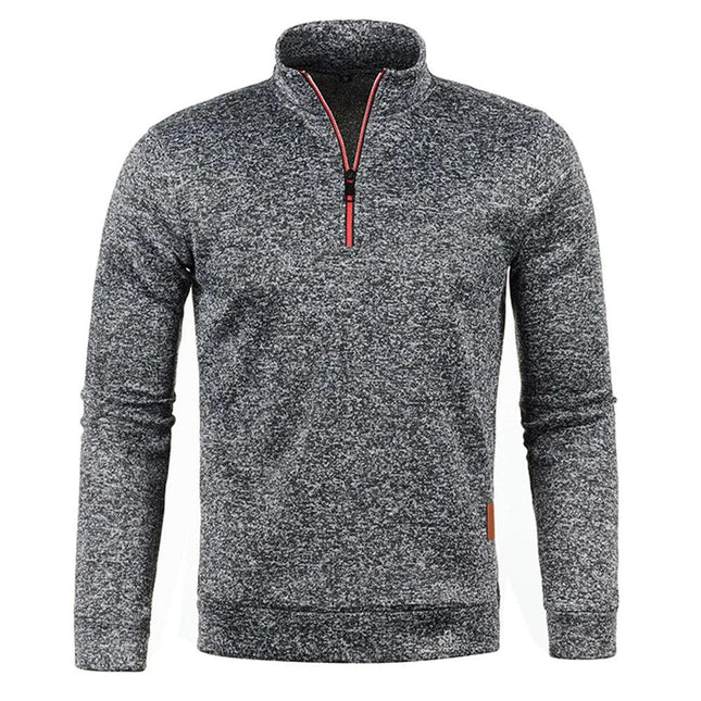 Men's Fleece Half Zip Pullover Jumper