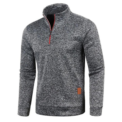 Men's Fleece Half Zip Pullover Jumper