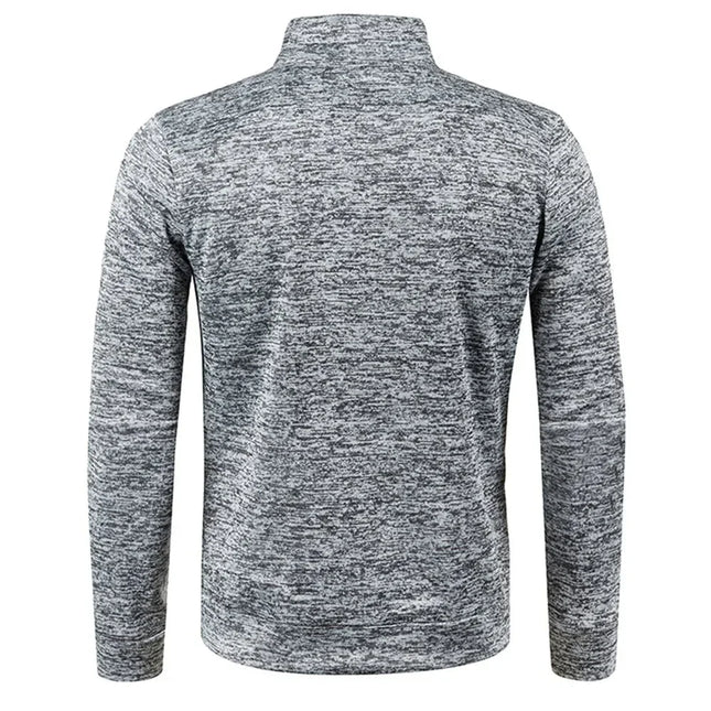 Men's Fleece Half Zip Pullover Jumper