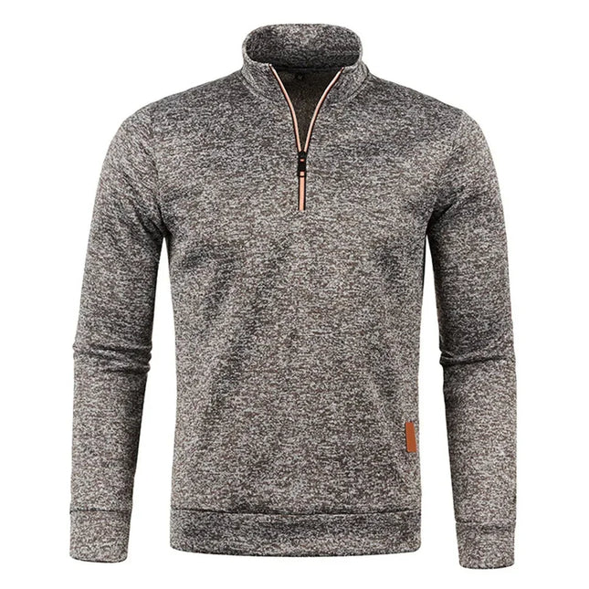 Men's Fleece Half Zip Pullover Jumper