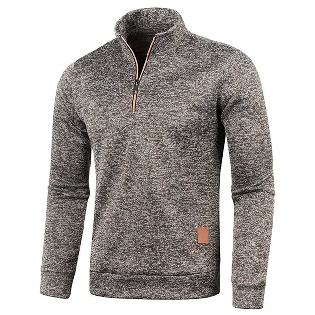 Men's Fleece Half Zip Pullover Jumper
