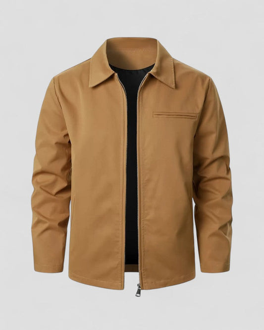 Men's Zip Up Windproof Jacket Street Style
