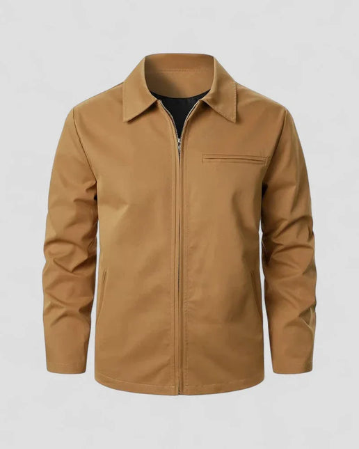 Men's Zip Up Windproof Jacket Street Style
