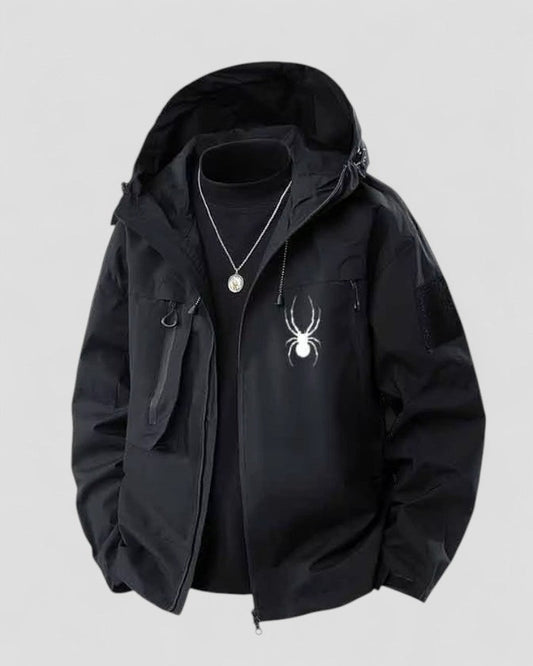 Men's Hooded Windbreaker Jacket Lightweight