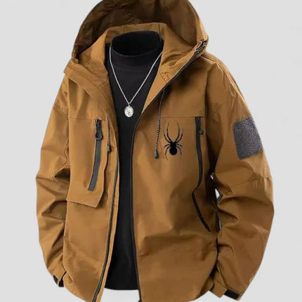 Men's Hooded Windbreaker Jacket Lightweight