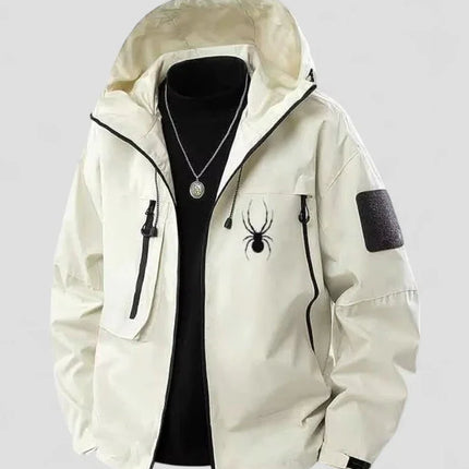 Men's Hooded Windbreaker Jacket Lightweight