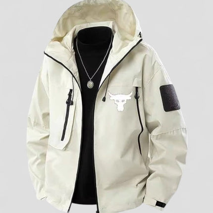 Men's Lightweight Windproof Hooded Jacket