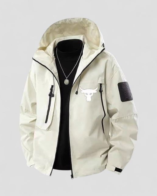 Men's Lightweight Windproof Hooded Jacket