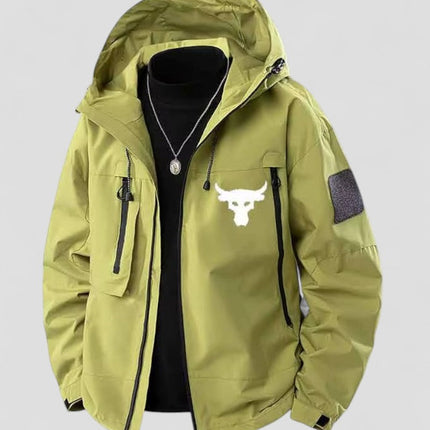 Men's Lightweight Windproof Hooded Jacket