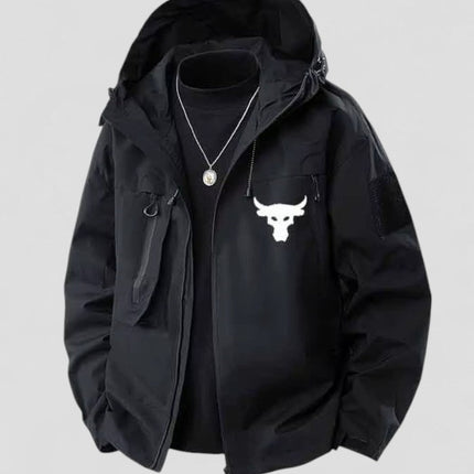 Men's Lightweight Windproof Hooded Jacket