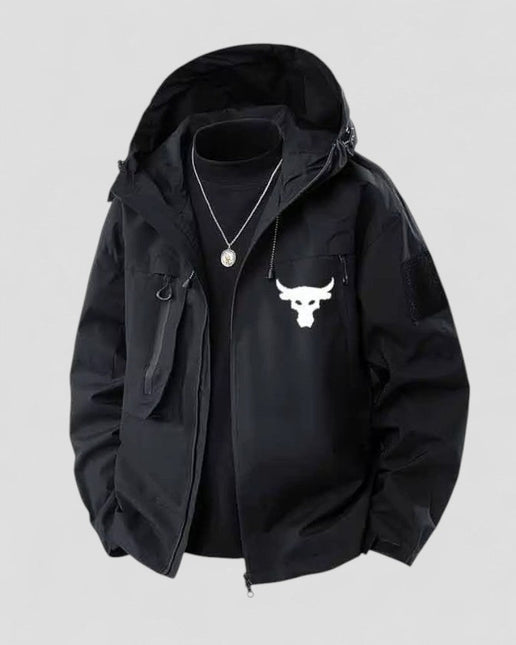 Men's Lightweight Windproof Hooded Jacket