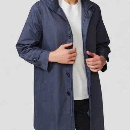 Men's Long Overcoat Anti-Radiation Shielding