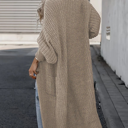 Women's Knit Cardigan with Pockets for Casual Everyday Wear