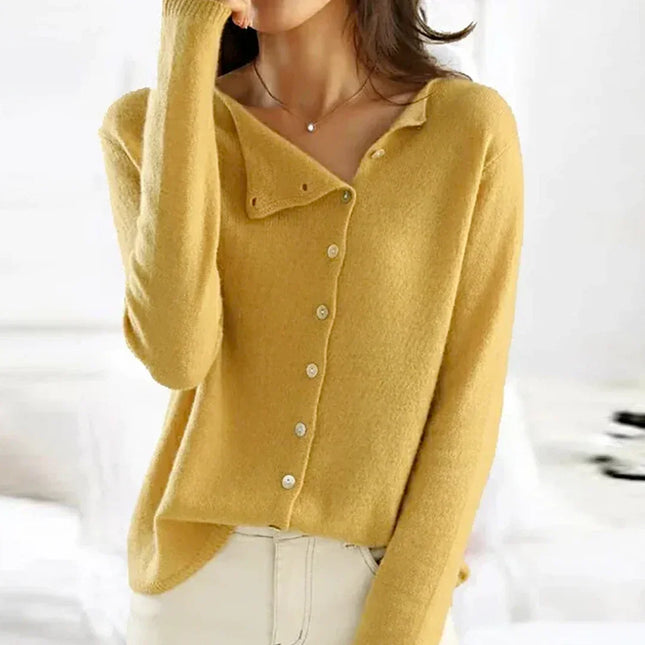 Women's Button-Up Sweater Knit