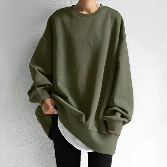 Women's Oversized Sweatshirt Fleece