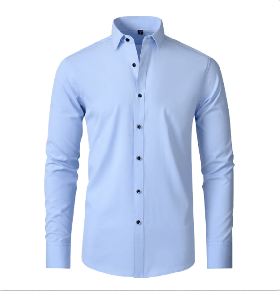 Men's Stretch Shirt Wrinkle-Free Breathable