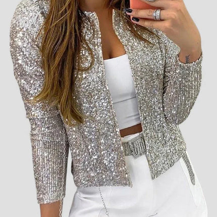 Women's Sequin Party Jacket