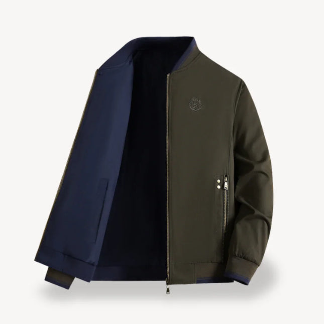 Men's Reversible Bomber Jacket Spring Harrington