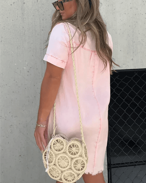 Women's Denim Shirt Dress