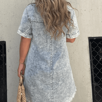 Women's Denim Shirt Dress
