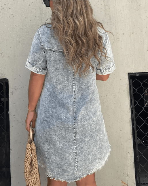 Women's Denim Shirt Dress