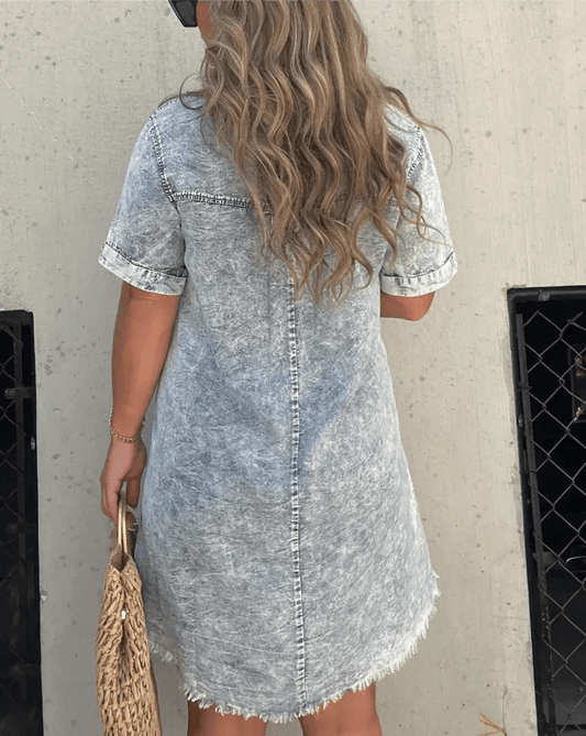 Women's Denim Shirt Dress