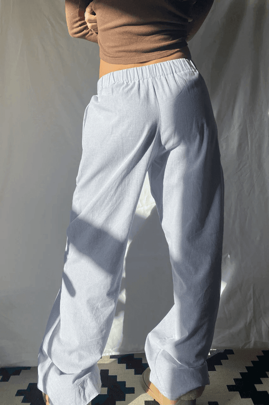 Women's Relaxed Fit Lounge Trousers Lightweight Soft Fabric