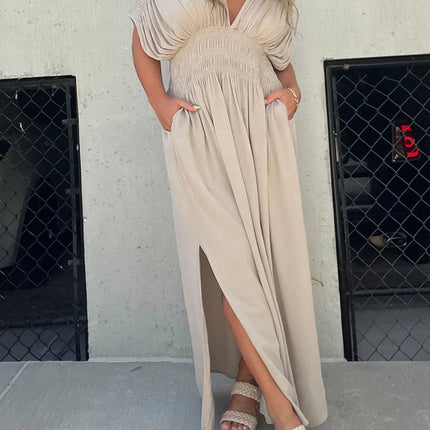 Women's Summer Maxi Dress - Sleeveless Flowy Casual Dress