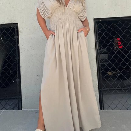 Women's Summer Maxi Dress - Sleeveless Flowy Casual Dress