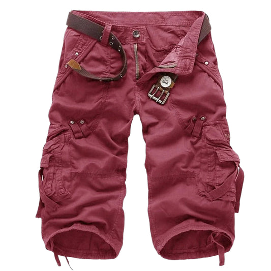 Women's Cargo Capri Pants Oak Fabric