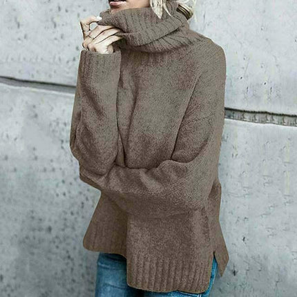 Women's Oversized Turtleneck Sweater