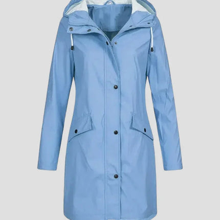 Women's Hooded Waterproof Rain Jacket