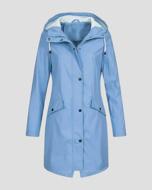 Women's Hooded Waterproof Rain Jacket