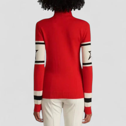 Women's Turtleneck Merino Wool Après Ski Jumper