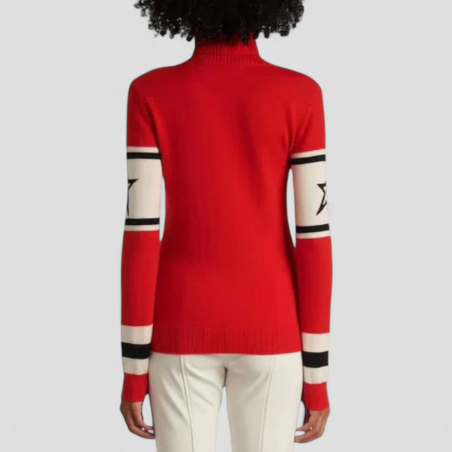 Women's Turtleneck Merino Wool Après Ski Jumper