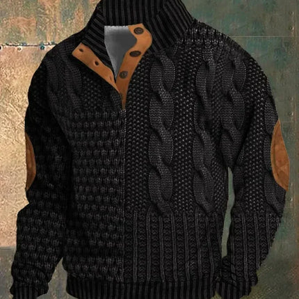 Men's Cashmere Jumper Classic Style